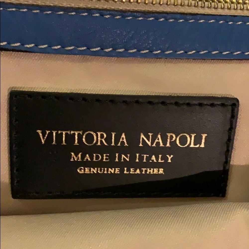 NWOT Vittoria Napoli made in Italy tote bag - Picture 4 of 5